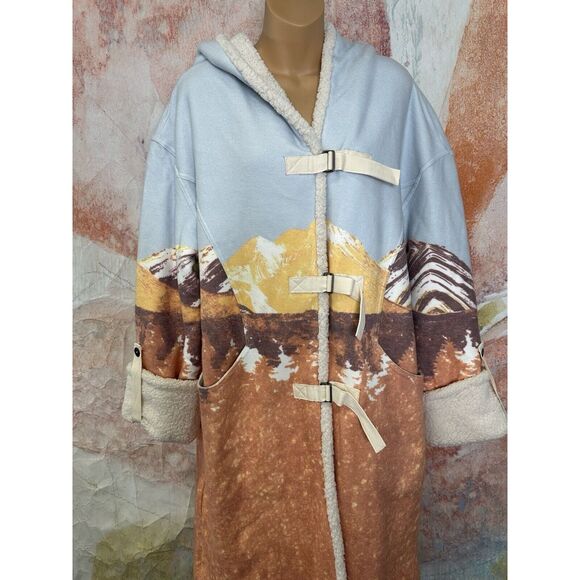 Free People Orange Blazer with Contemporary Silhouette - Picture 6 of 9